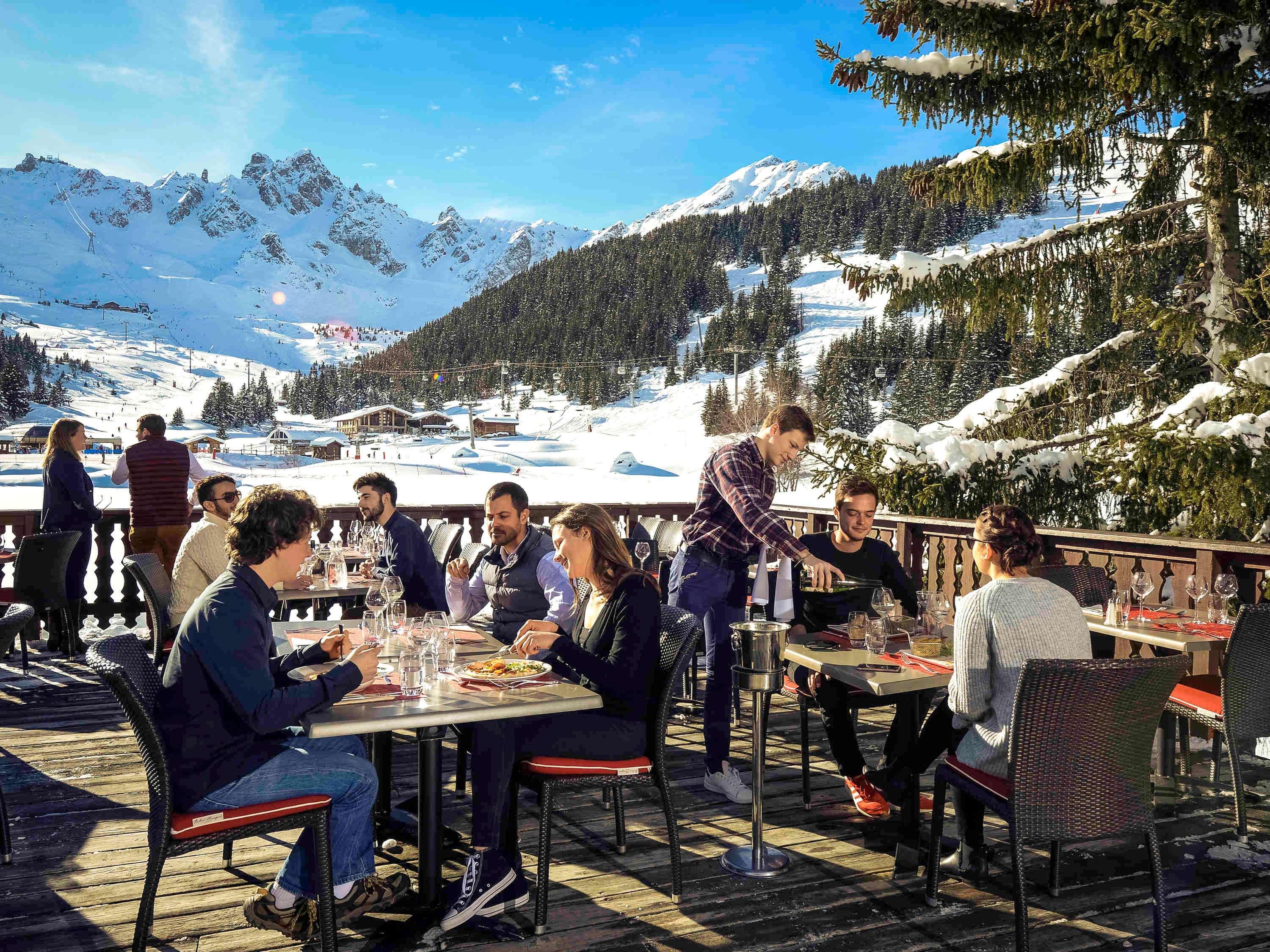 Lake Hotel Courchevel 1850 Bagian luar foto